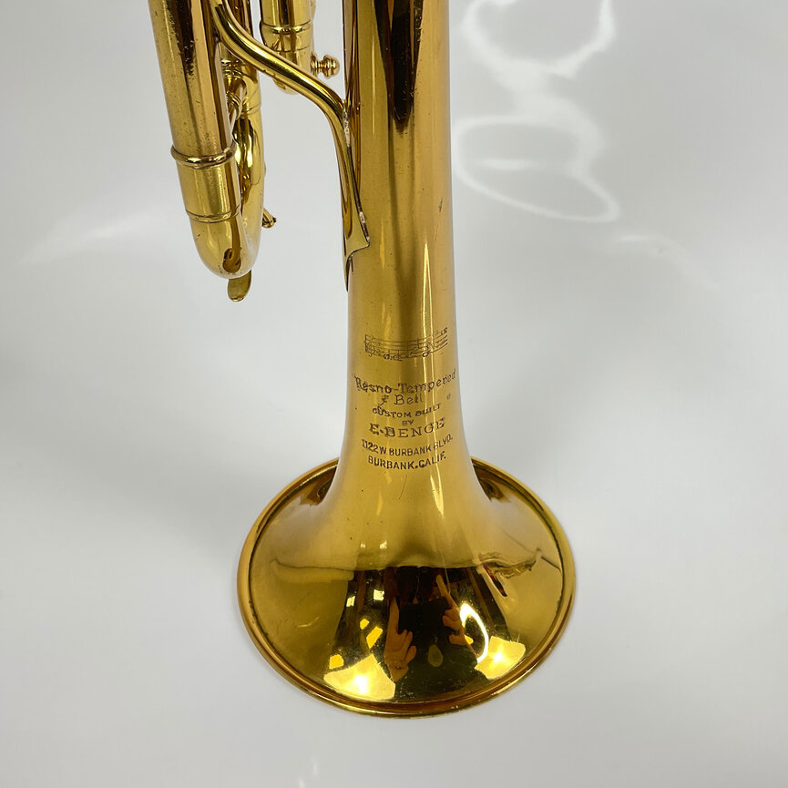 Used Burbank Benge 3X Bb Trumpet (SN: 3379)