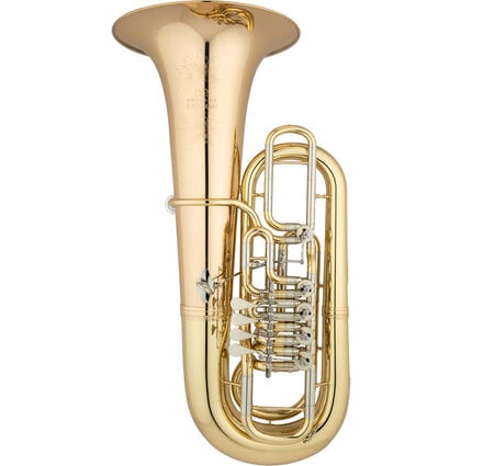 Eastman EBF864G F Tuba, Gold Brass Bell