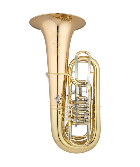 Eastman EBF864G F Tuba, Gold Brass Bell