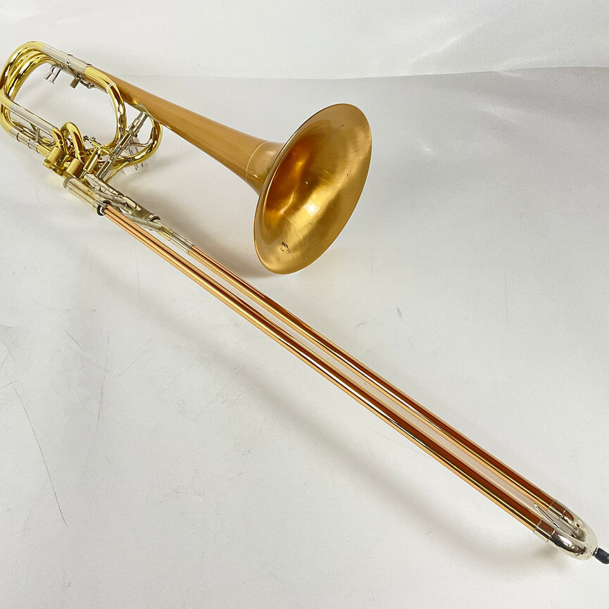 Used Rath R9 Bb/F/Gb/D Hagmann Bass Trombone (SN: 698B)