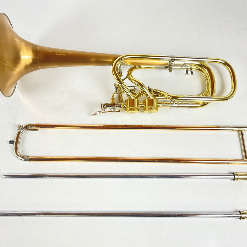 Used Rath R9 Bb/F/Gb/D Hagmann Bass Trombone (SN: 698B)