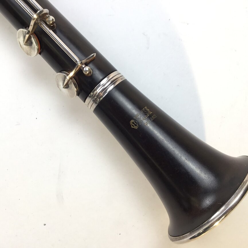 Used Orsi Wood Bb Clarinet, Full Boehm System (SN: 402)
