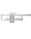 Bach Stradivarius Trumpet in C, Silver Plate C190SL229