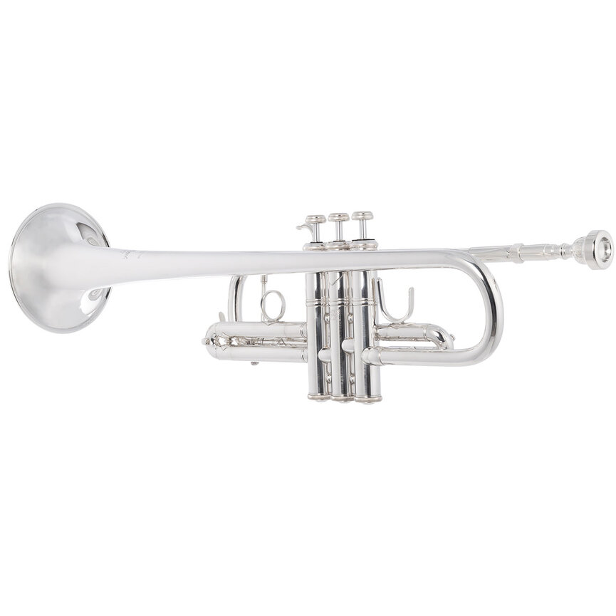 Bach Stradivarius Trumpet in C, Silver Plate C190SL229
