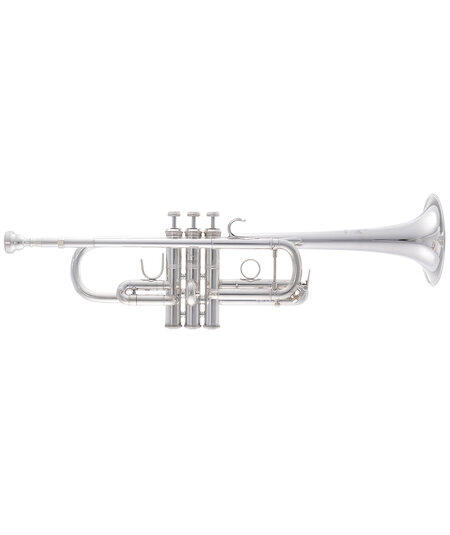 Bach C190SL229C Stradivarius Trumpet in C, Silver Plate