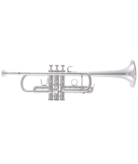 Bach Stradivarius Trumpet in C, Silver Plate C190SL229X