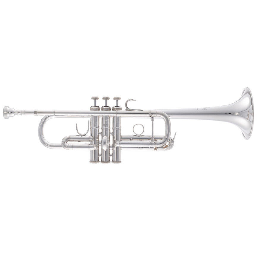 Bach Stradivarius Trumpet in C, Silver Plate C190SL229X