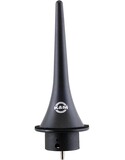 K&M Black Plastic Clarinet Peg