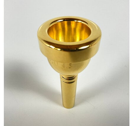 Used Griego 4.5 Large Shank Trombone, Gold Plate [40052]