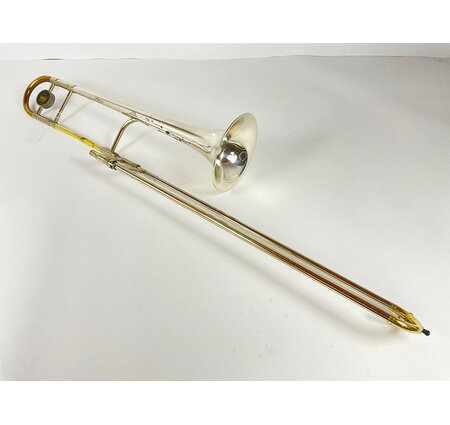 Used King 2102 (2B) Sterling Silver Bell Bb Tenor Trombone (SN: 259071)