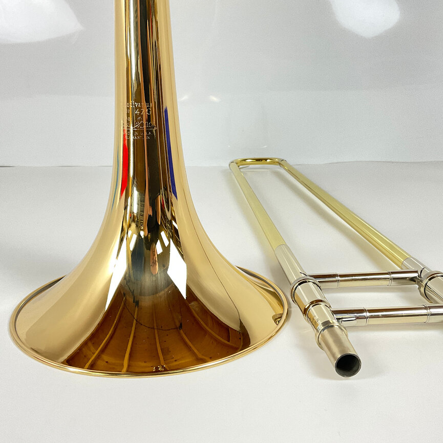 Used Bach 42BOG Bb/F Tenor Trombone (SN: 227449)