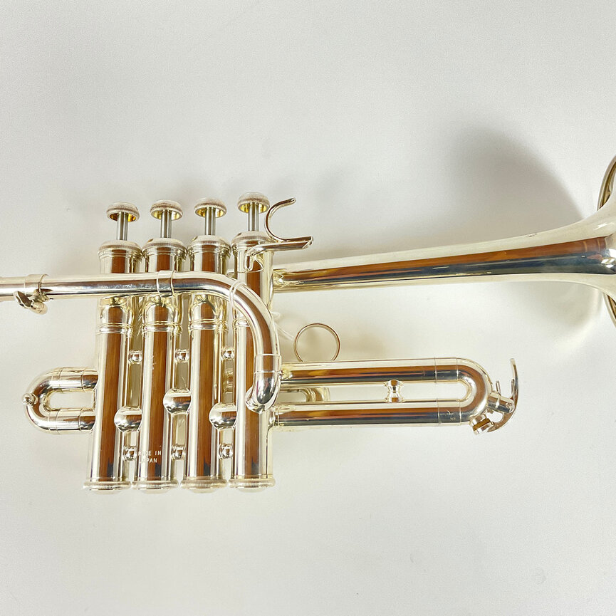 Used Yamaha YTR-9835 Bb/A Piccolo Trumpet (SN: 558647)