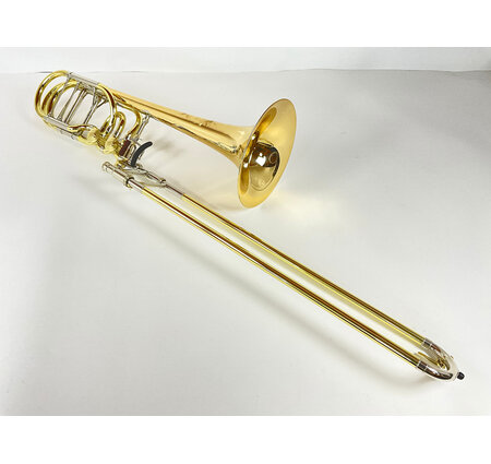 Demo S.E. Shires Q Series TBQ36GRX Bb/F/Gb/D Bass Trombone (SN: Q19001)