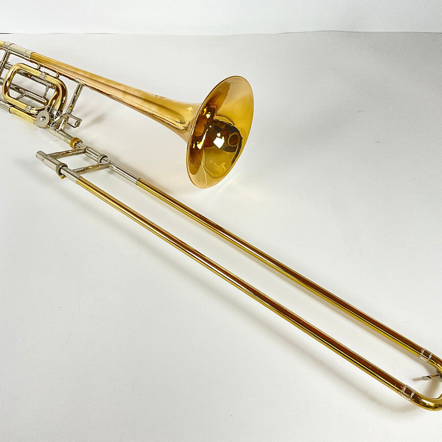 Used Bach 36BG Bb/F Tenor Trombone (SN: 123299)
