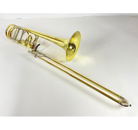 Demo S.E. Shires Q Series TBQ36YRX Bb/F/Gb/D Bass Trombone (SN: Q19084)
