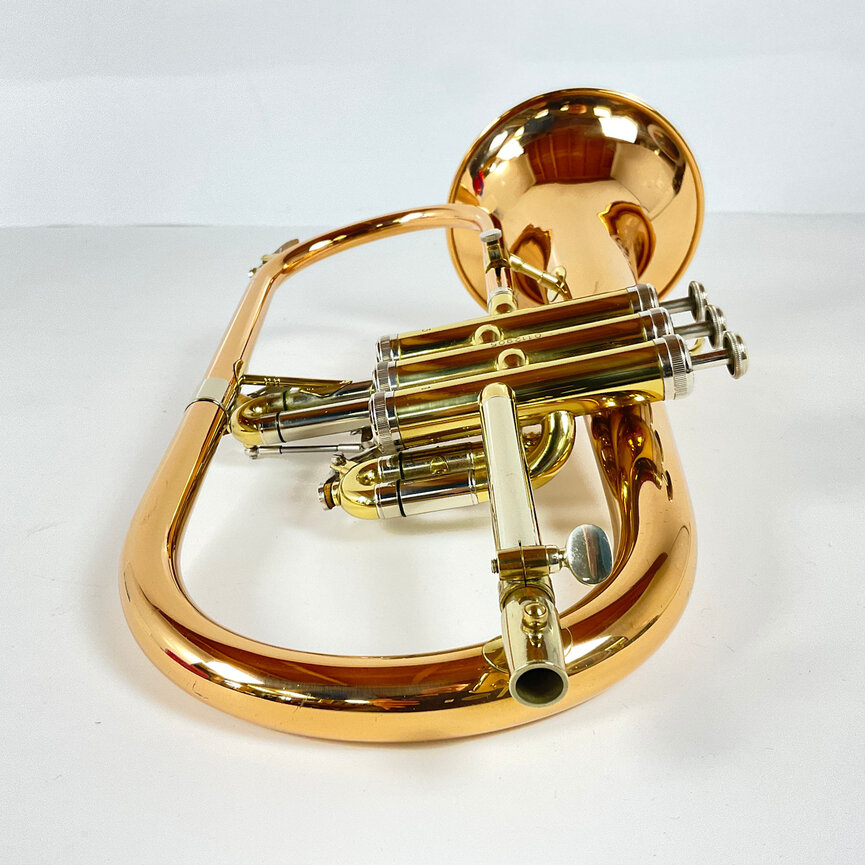 Used Dillon Flugelhorn Rose Brass (SN: 0112905)