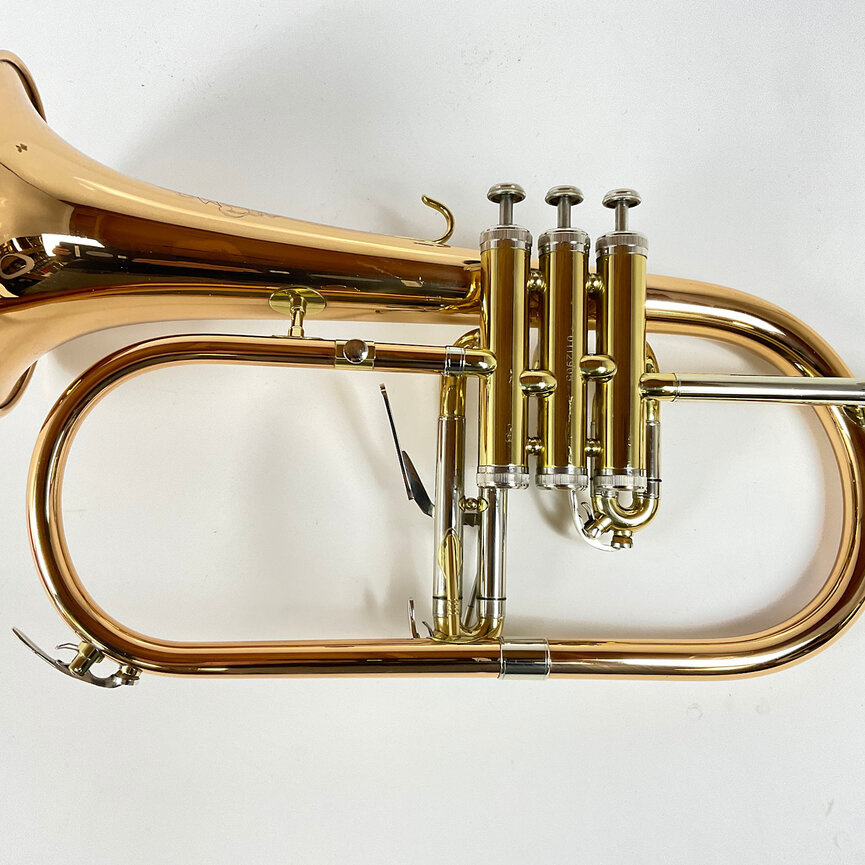 Used Dillon Flugelhorn Rose Brass (SN: 0112905)