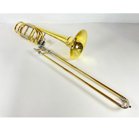 Used Yamaha YBL-835D Bb/F/Gb/D Bass Trombone (SN: 915384)