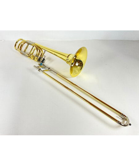 Used Yamaha YBL-835D Bb/F/Gb/D Bass Trombone (SN: 915384)