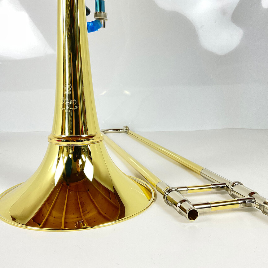 Used Yamaha YBL-835D Bb/F/Gb/D Bass Trombone (SN: 915384)