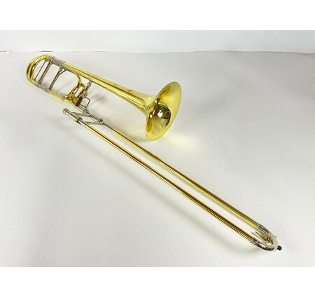 Demo S.E. Shires Q Series TBQ30YR Bb/F Tenor Trombone (SN: Q19127)