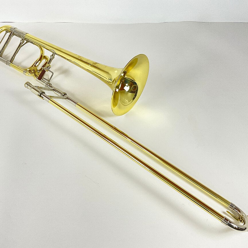 Demo S.E. Shires Q Series TBQ30YR Bb/F Tenor Trombone (SN: Q19127)