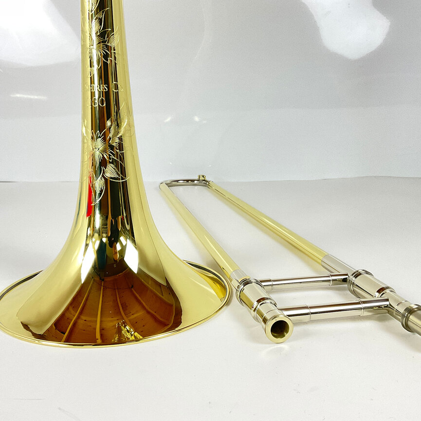 Demo S.E. Shires Q Series TBQ30YR Bb/F Tenor Trombone (SN: Q19127)