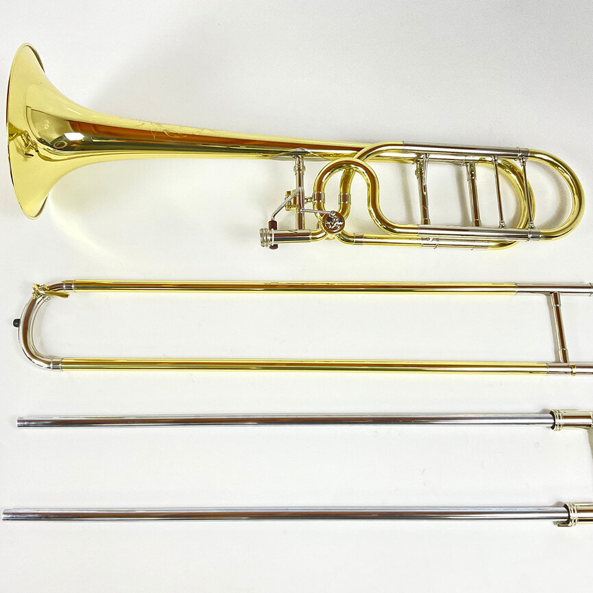 Demo S.E. Shires Q Series TBQ30YR Bb/F Tenor Trombone (SN: Q19127)