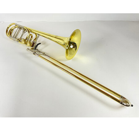 Demo S.E. Shires Q Series TBQ36YRX Bb/F/Gb/D Bass Trombone (SN: Q19050)