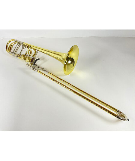 Demo S.E. Shires Q Series TBQ36YRX Bb/F/Gb/D Bass Trombone (SN: Q19050)