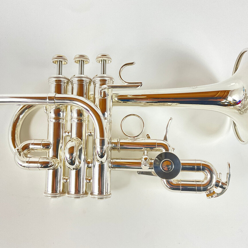 Demo Yamaha YTR-9825 Bb/A  Piccolo Trumpet (SN: 574458)