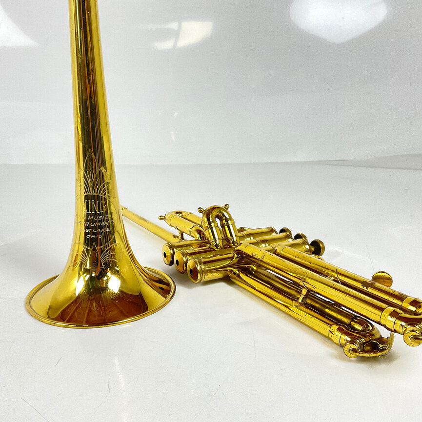 Used King Bb Herald Trumpet (SN: 429486)