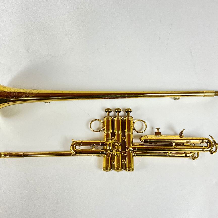 Used King Bb Herald Trumpet (SN: 429486)
