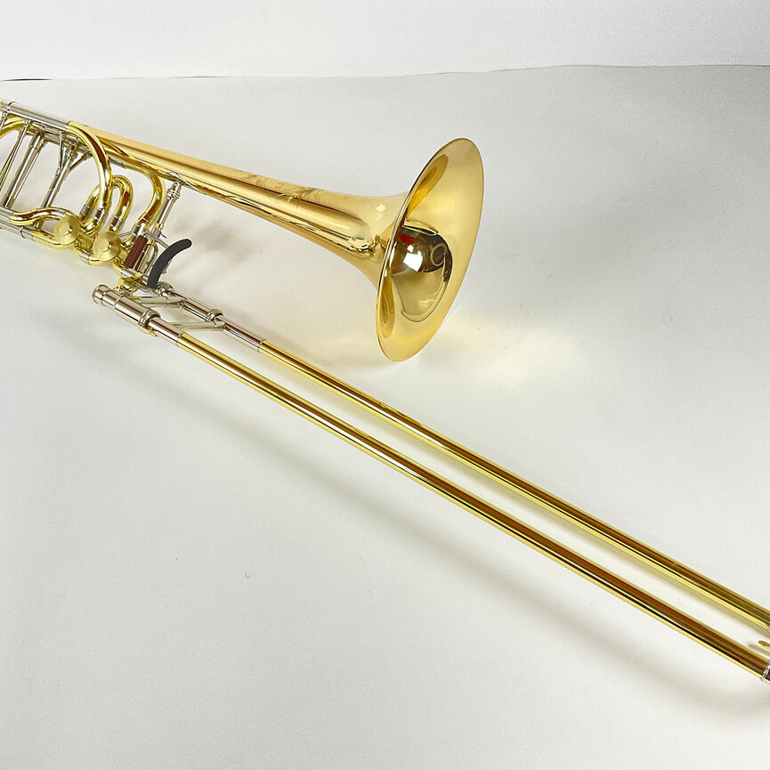 Demo S.E. Shires Q Series TBQ36YRX Bb/F/Gb/D Bass Trombone (SN: Q19011)
