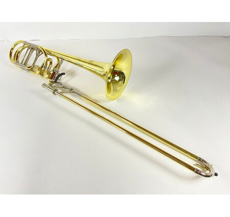 Demo S.E. Shires Q Series TBQ36YRX Bb/F/Gb/D Bass Trombone (SN: Q19095)