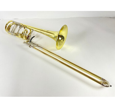 Demo S.E. Shires Q Series TBQ36YRX Bb/F/Gb/D Bass Trombone (SN: Q19012)