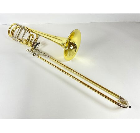 Demo S.E. Shires Q Series TBQ36YRX Bb/F/Gb/D Bass Trombone (SN: Q16402)