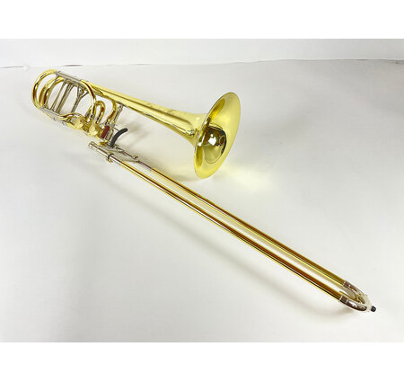 Demo S.E. Shires Q Series TBQ36YRX Bb/F/Gb/D Bass Trombone (SN: Q19075)