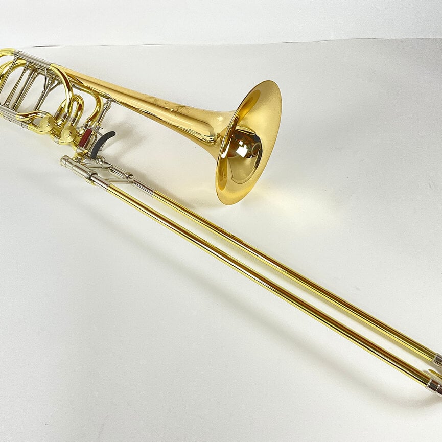 Demo S.E. Shires Q Series TBQ36GRX Bb/F/Gb/D Bass Trombone (SN: Q19042)