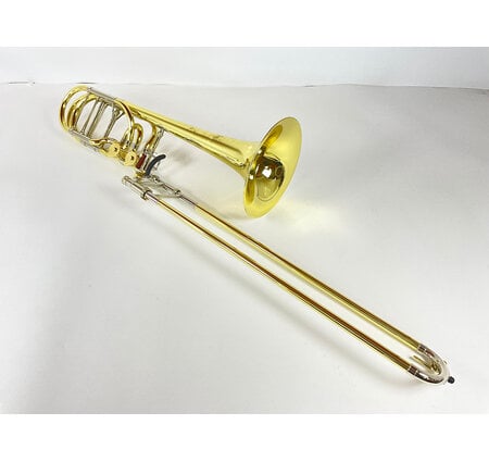 Demo S.E. Shires Q Series TBQ36YRX Bb/F/Gb/D Bass Trombone (SN: Q18196)