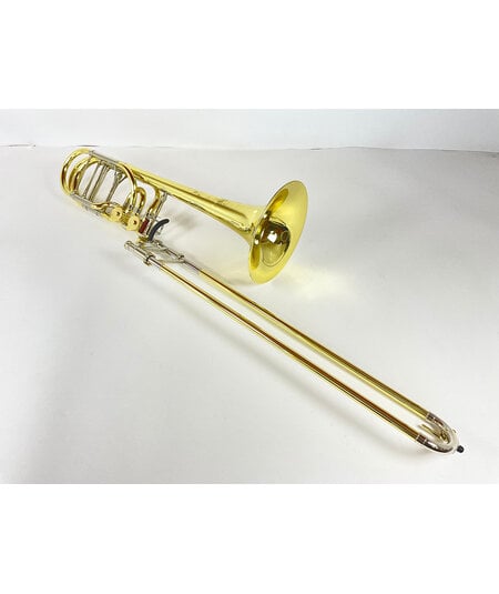 Demo S.E. Shires Q Series TBQ36YRX Bb/F/Gb/D Bass Trombone (SN: Q18196)