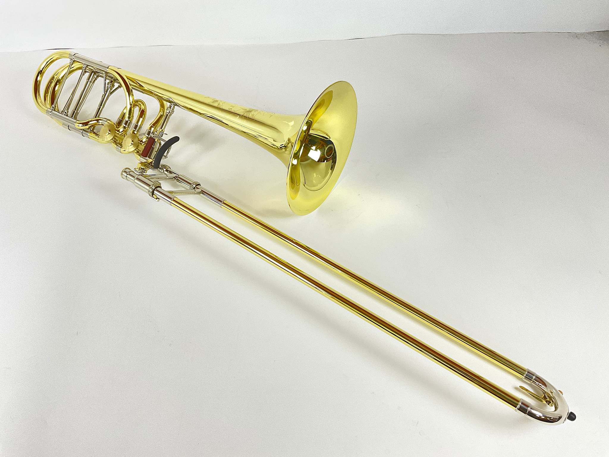 Demo S.E. Shires Q Series TBQ36YRX Bb/F/Gb/D Bass Trombone