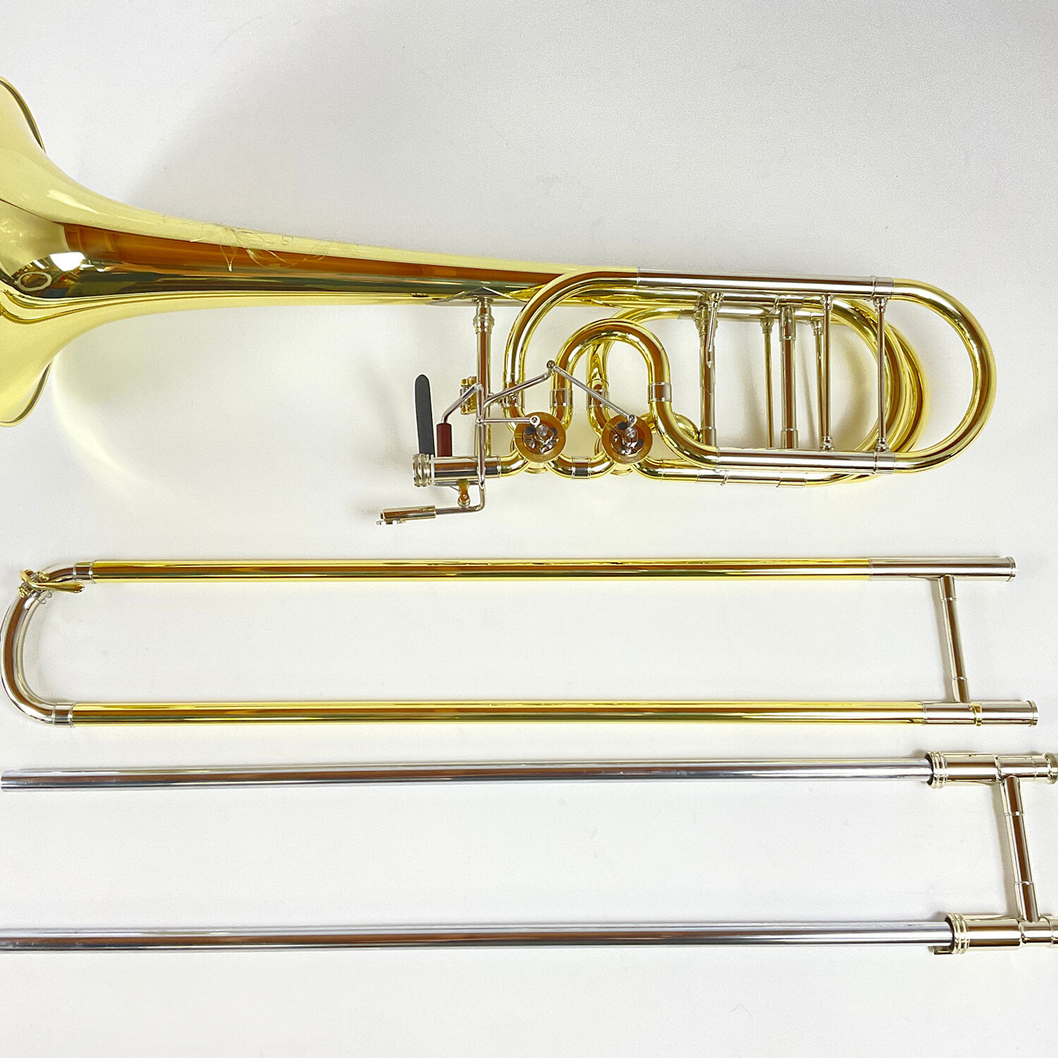 Demo S.E. Shires Q Series TBQ36YRX Bb/F/Gb/D Bass Trombone