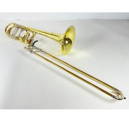 Demo S.E. Shires Q Series TBQ36YRX Bb/F/Gb/D Bass Trombone (SN: Q19002)