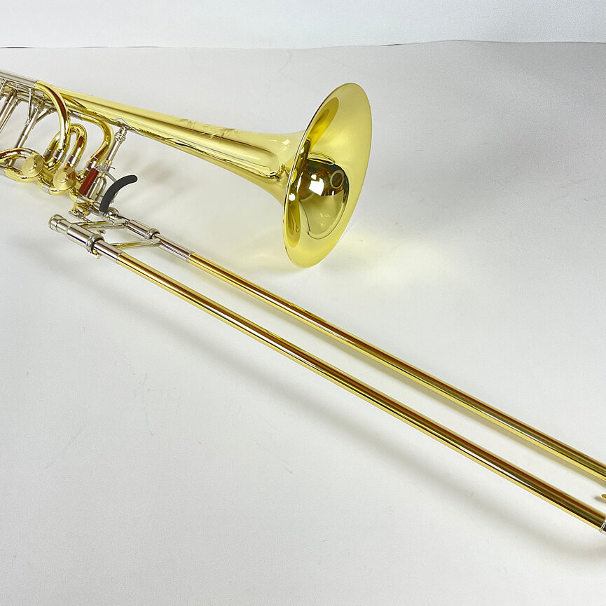 Demo S.E. Shires Q Series TBQ36YRX Bb/F/Gb/D Bass Trombone (SN: Q19002)