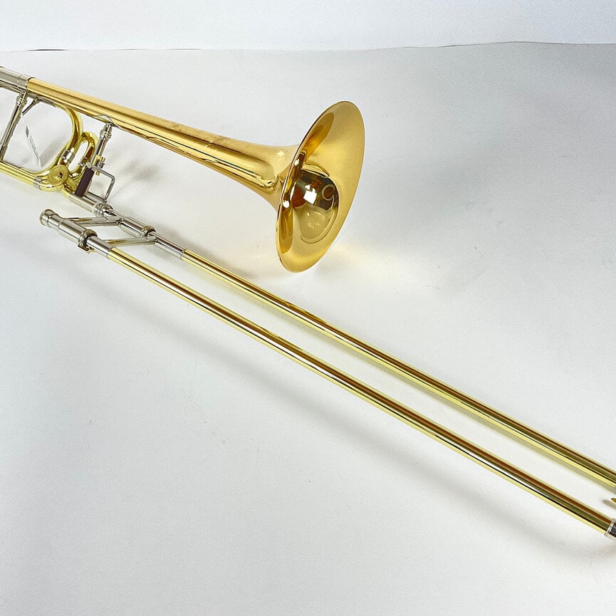 Demo S.E. Shires Q Series TBQ30GR Bb/F Tenor Trombone (SN: Q19610)
