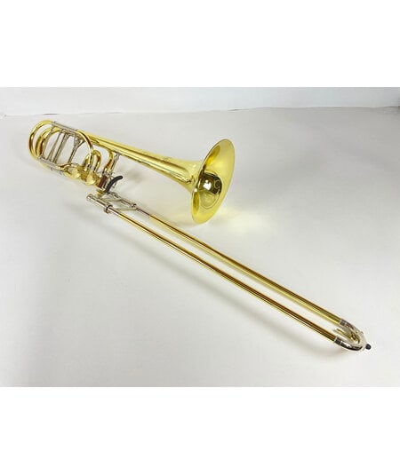 Demo S.E. Shires Q Series TBQ36YRX Bb/F/Gb/D Bass Trombone (SN: Q19033)
