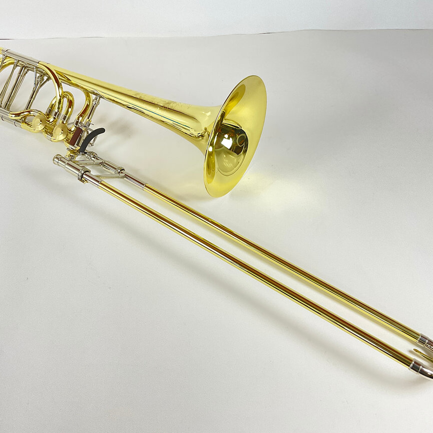 Demo S.E. Shires Q Series TBQ36YRX Bb/F/Gb/D Bass Trombone (SN: Q19033)