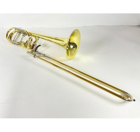 Demo S.E. Shires Q Series TBQ36YRX Bb/F/Gb/D Bass Trombone (SN: Q19064)