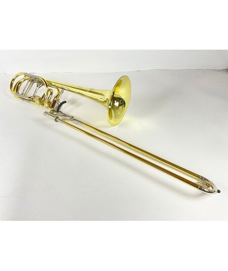 Demo S.E. Shires Q Series TBQ36YRX Bb/F/Gb/D Bass Trombone (SN: Q19064)
